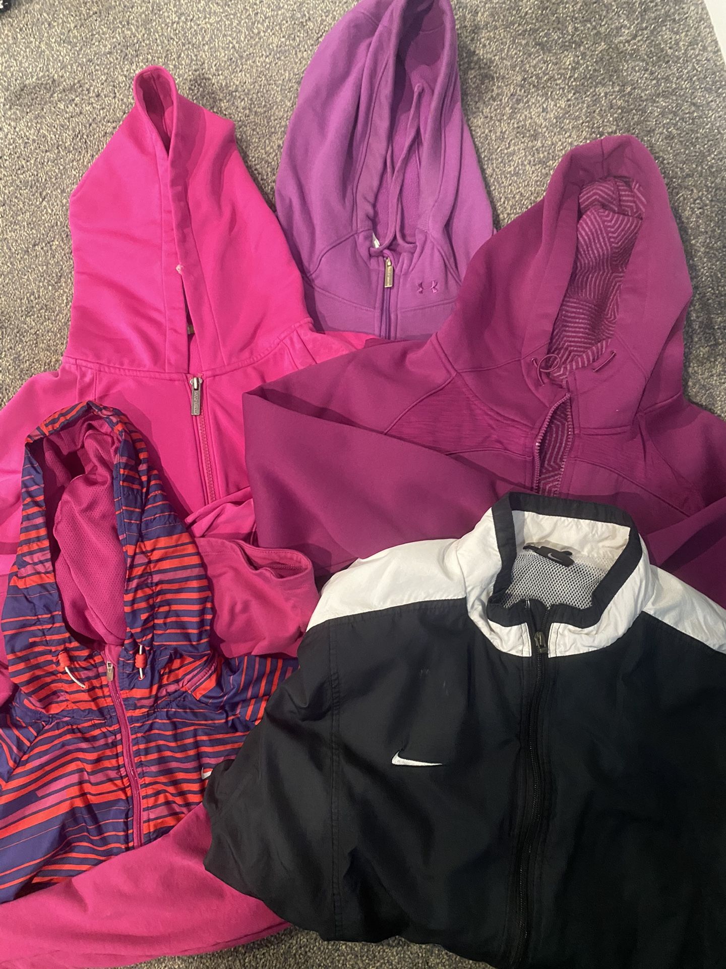 Nike & Under Armour Women’s Jackets