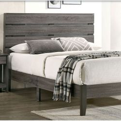 QUEEN BED FRAME MATTRES SOLD SEPARATELY NEW IN BOX ☎️ 1714586,2564