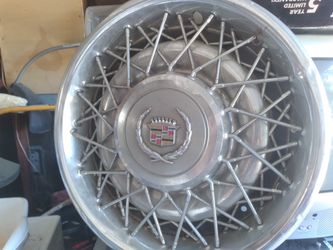Cadillac Hub Cap, Make Me A Decent Offer.