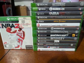Xbox one X games, listed in pic and I will update as they sell
