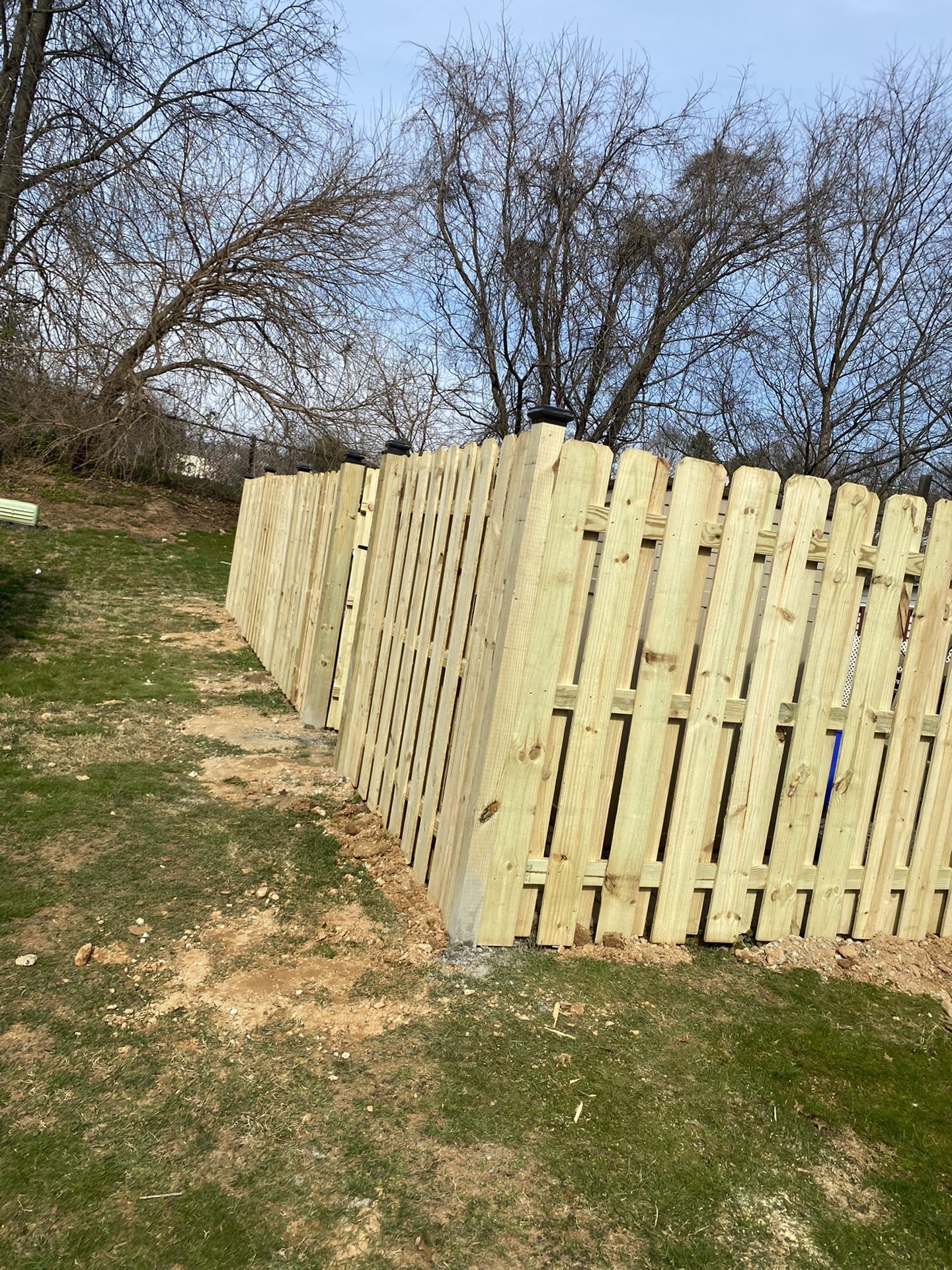 Fence Wood And Vinil