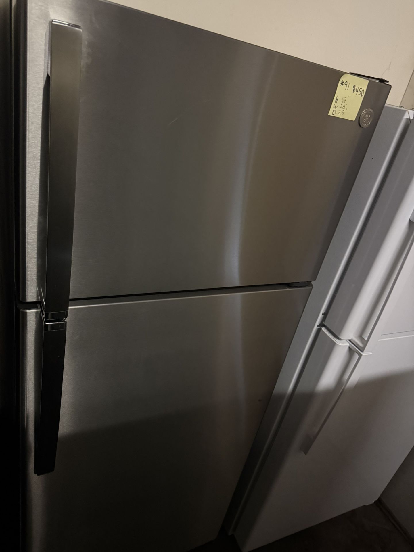 GE Stainless Steel Refrigerator
