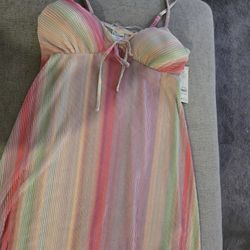 Pastel Rainbow Dress Size 4/6