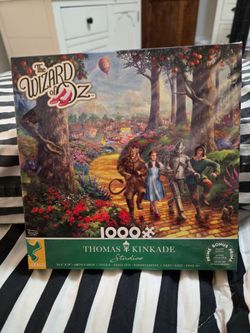 NEW! Thomas Kinkade The Wizard of Oz Puzzle, 1000 Pieces.