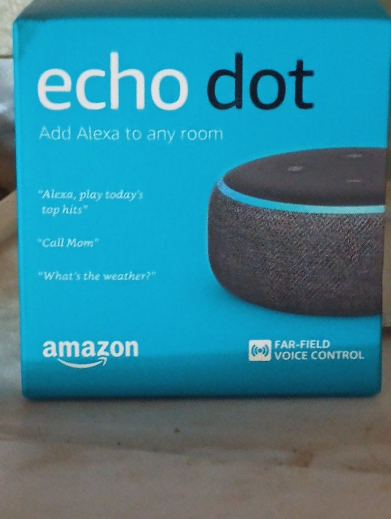 Amazon Echo Dot 3rd Gen. With Alexa