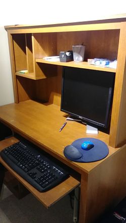 Desk with chair