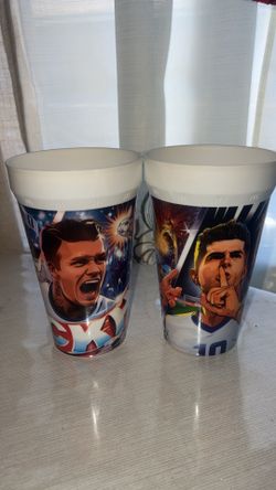World Cup meal McDonald’s cups NO TRADES David and Christian