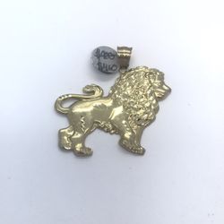 Gold Lion Pendant New 