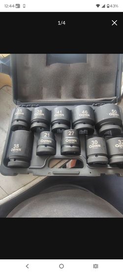 Impact socket set