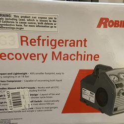 RG3 Refrigerant Recovery Machine (ROBINAIR)