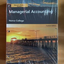 Managerial Accounting