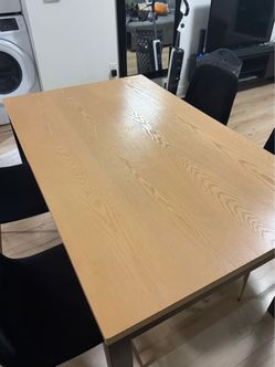 Dining table with chairs