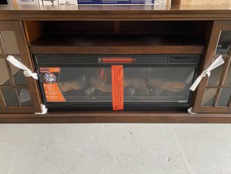 Tresanti grant tv console with classic flame electric fireplace instructions deals