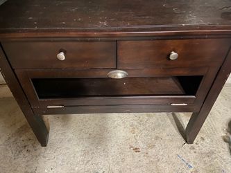 Wood cabinet