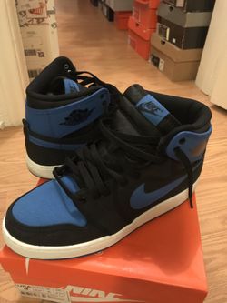 Air Jordan 1 AJKO Sport Blue Size 9