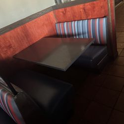 Full Booth And Long Booth Lots Seatings Tables Great Condition 