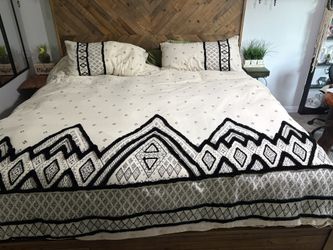 Boho cal king Super With 2 King Pillowcases