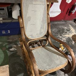Cane rattan Rocking Chair 