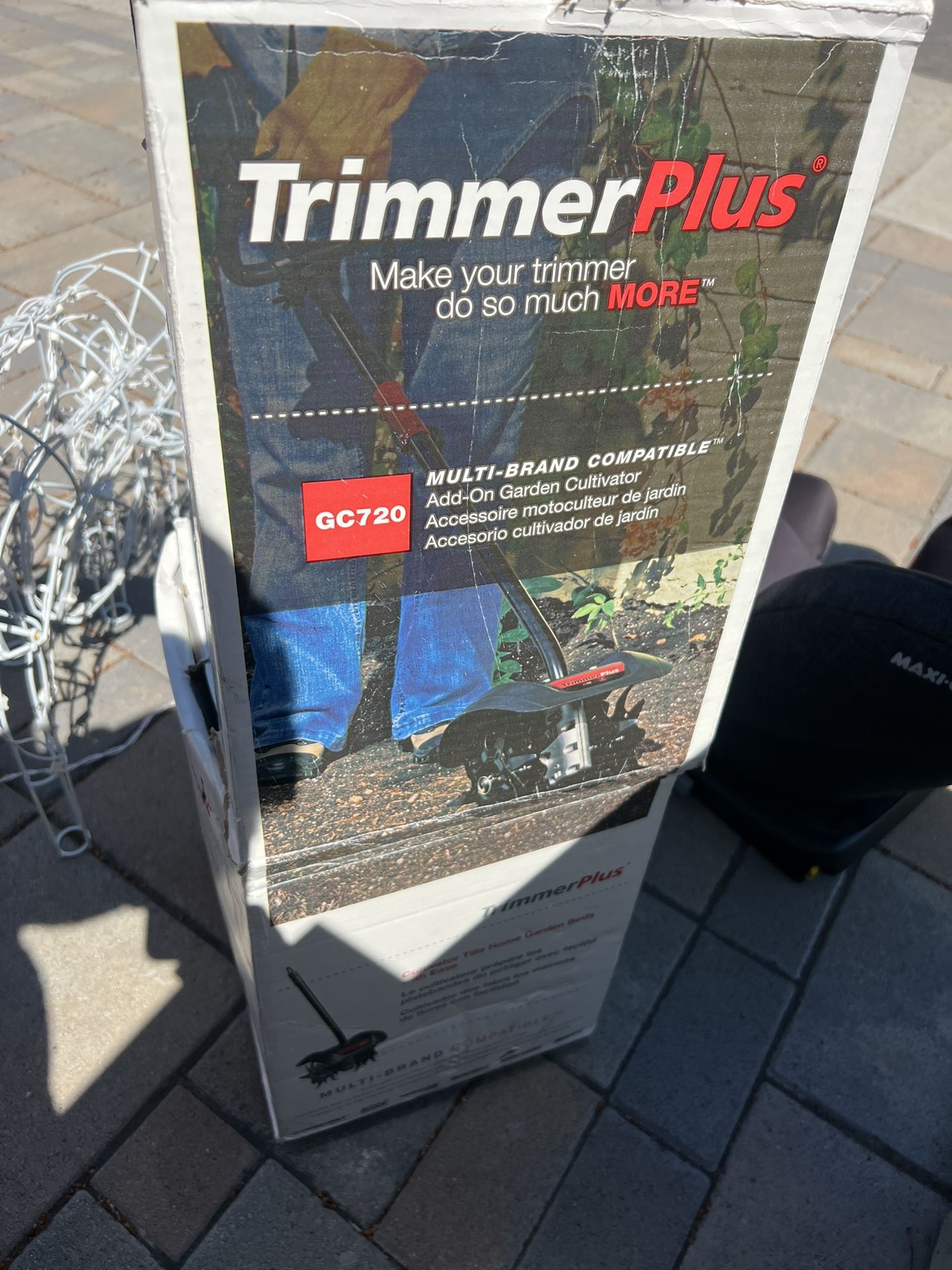 GC720 Tiller, Trimmer, Garden Cultivator