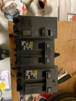 Square d circuit breakers.