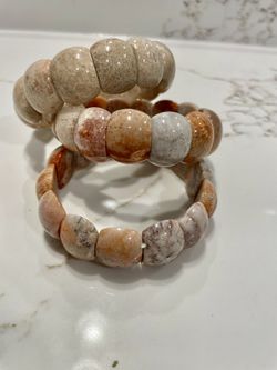 Coral Jade Bracelet 