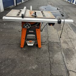 Ridgid Table Saw 