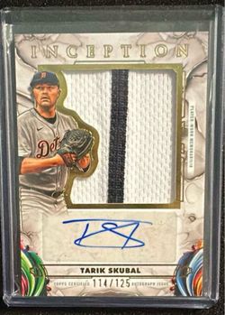 Topps Tarik Skubal patch auto /125