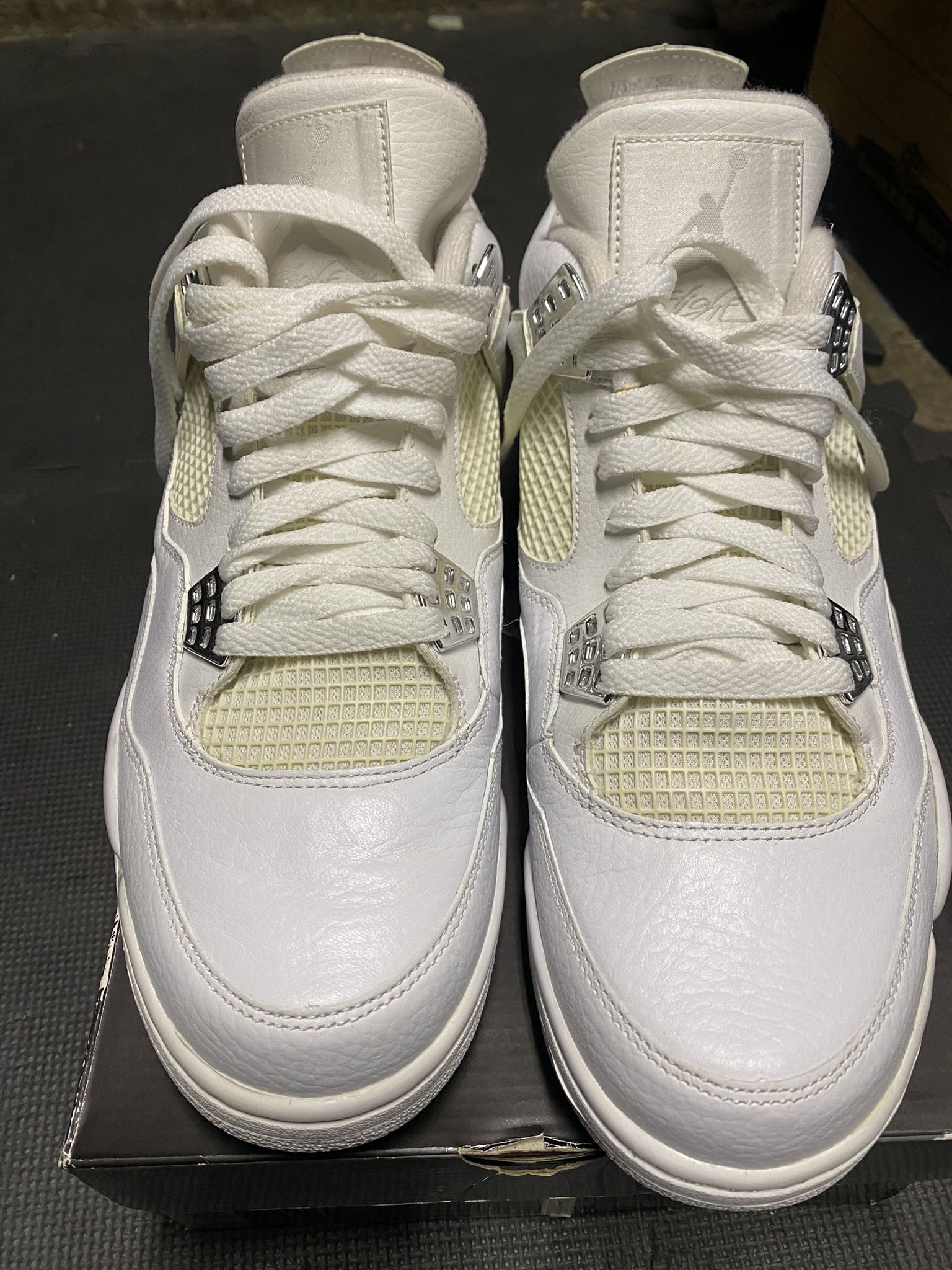 Jordan 4 Silver Anniversary SZ 10 Cash Or Bitcoin Only