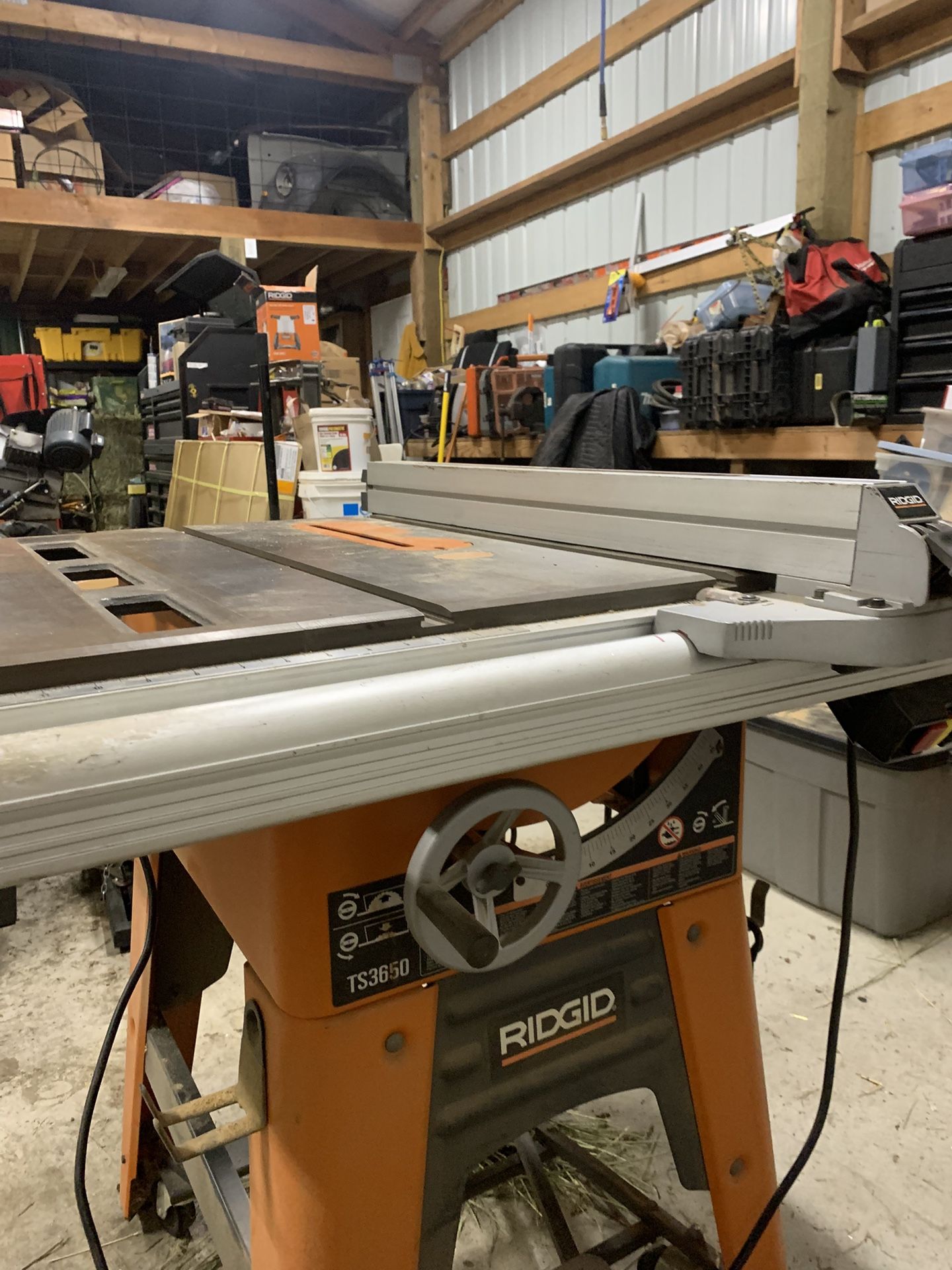 Rigid Table Saw