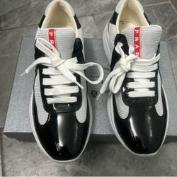 Prada Red White And Black Color