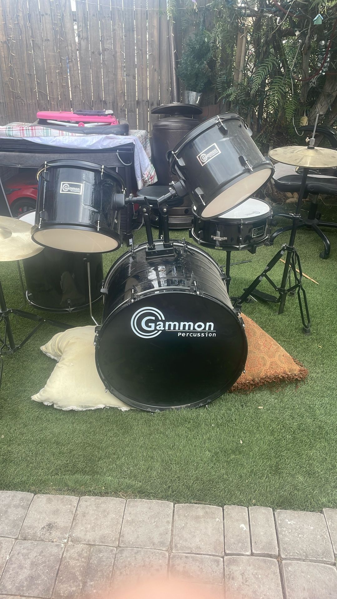 Gammon Percussion Drum Set