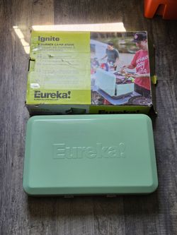 Eureka! Ignite Portable 2-Burner Propane Camping Stove New open box