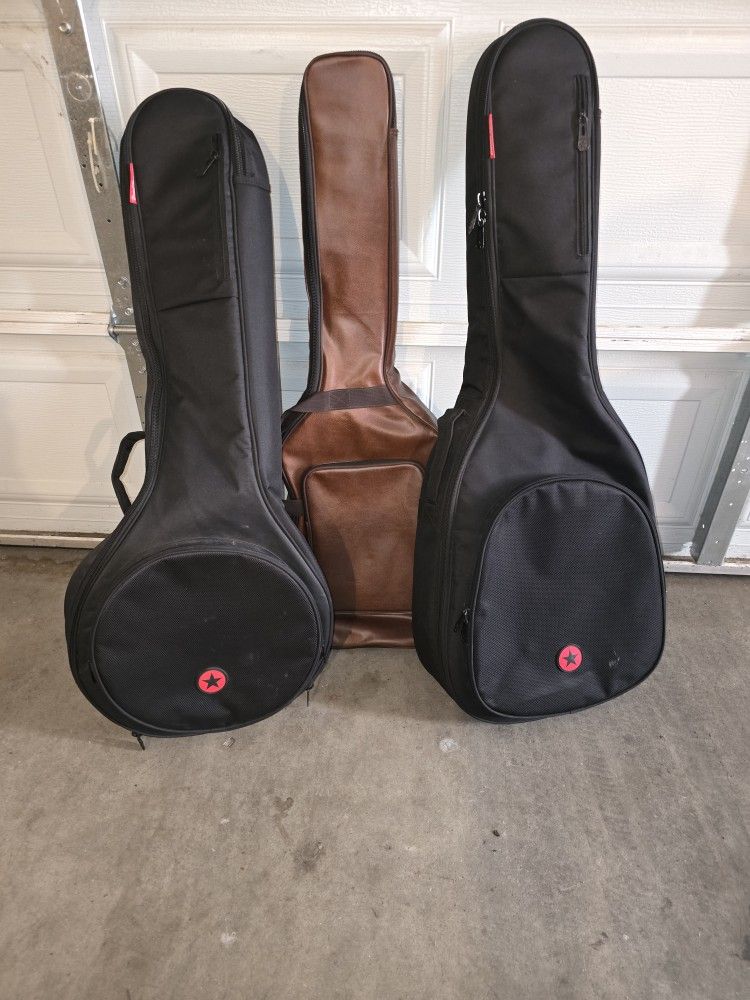 Banjo And To Acoustic gig bags.