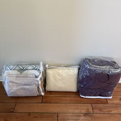 Twin and Full Comforter and Blankets Bedding Set - 5 Pieces