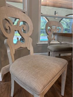 Liberty Furniture Farmhouse Dining Chairs – Set of 6 – Solid Wood – Excellent Condition