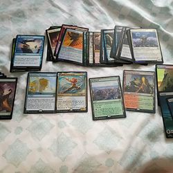TAKE ALL MTG CARDS 4 rare and 50+ foil cards, etc eternity and avatar, stomping ground 
Take all for $40