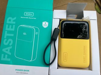 INIU Laptop Power Bank, Smallest 25000mAh 100W Fast Charging Battery Pack USB C-Cable, Flight-Safe, Travel Essentials, Portable Charger for MacBook Pr
