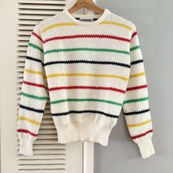 Vintage 90’s Jack Winter knit Crewneck Sweater Womens