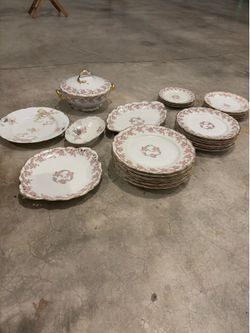 Antique Dinnerware Set