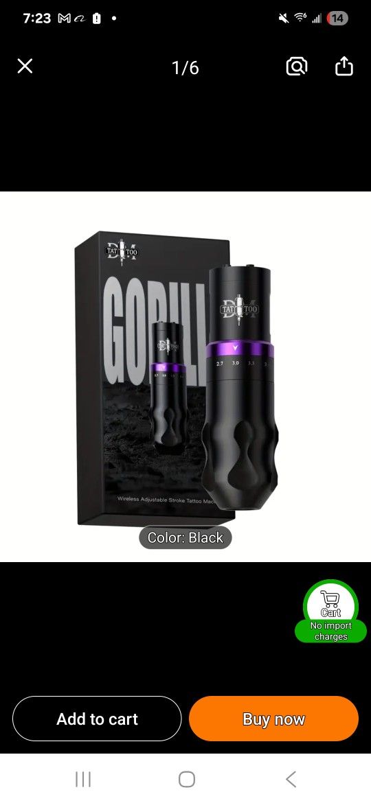 Wireless Tattoo Machine