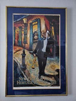 2001 Jazz Fest poster