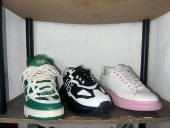 Louis Vuitton Skate sneakers, Dolce Gabbana sneakers , Alexander McQueen sneakers   all together $350