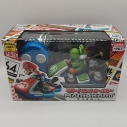 Muraoka Remote Control Car featuring the character Yoshi from the Mario Kart franchise. 