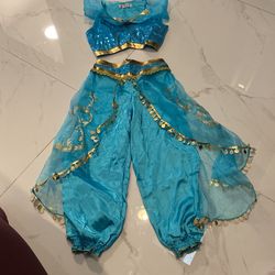 Princess Jasmine 2 Piece Costume 