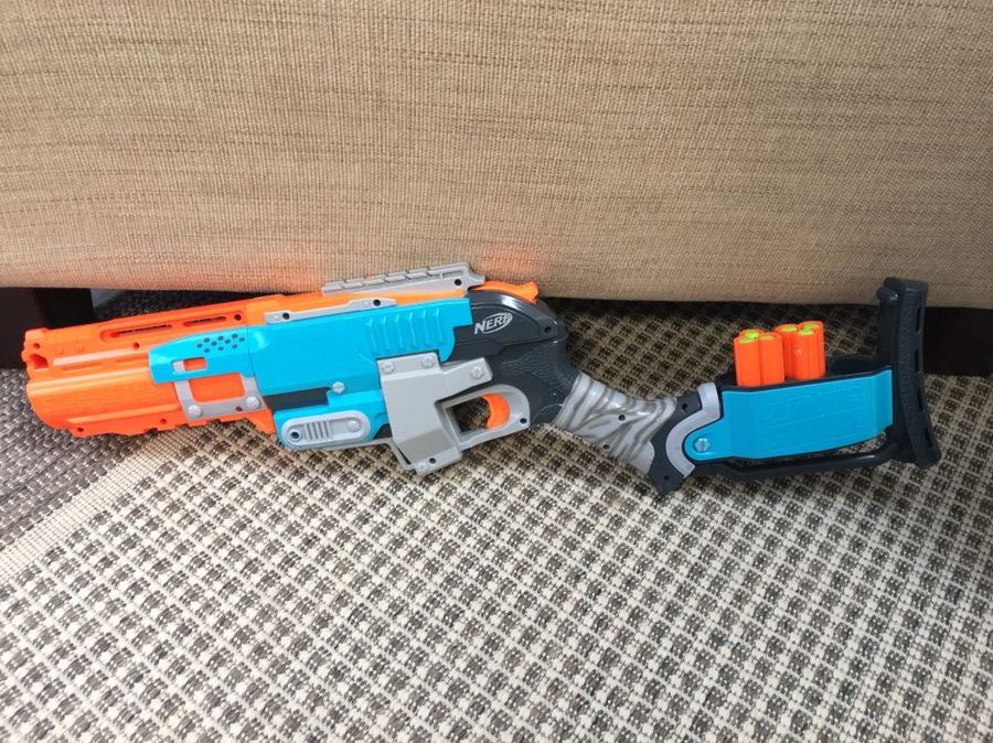 Nerf Zombie Strike SledgeFire Blaster
