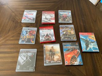 PS3 & PS2 Games