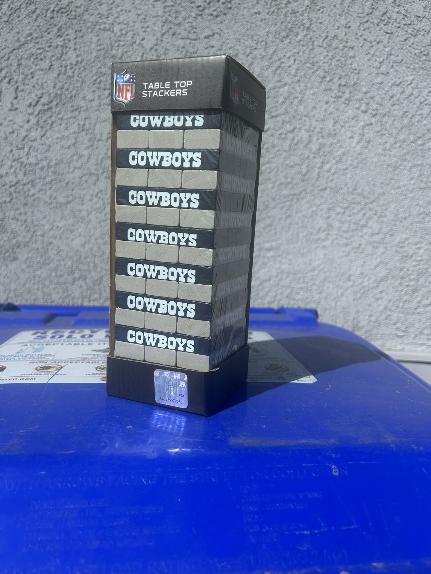 Dallas Cowboys Table Top Jenga Game