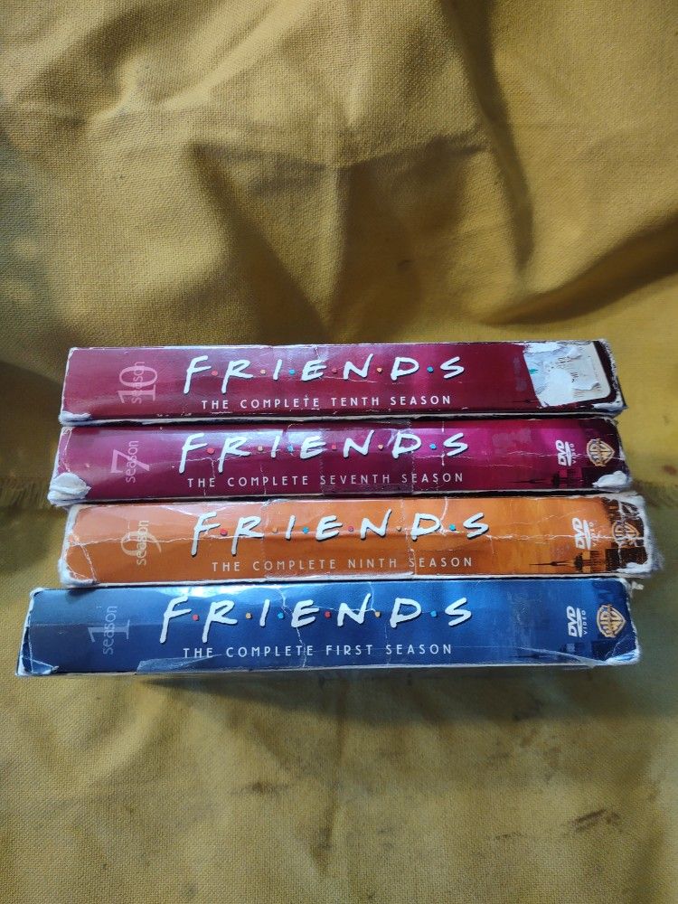 Four DVD Box Sets Of Friends Will Not Separate