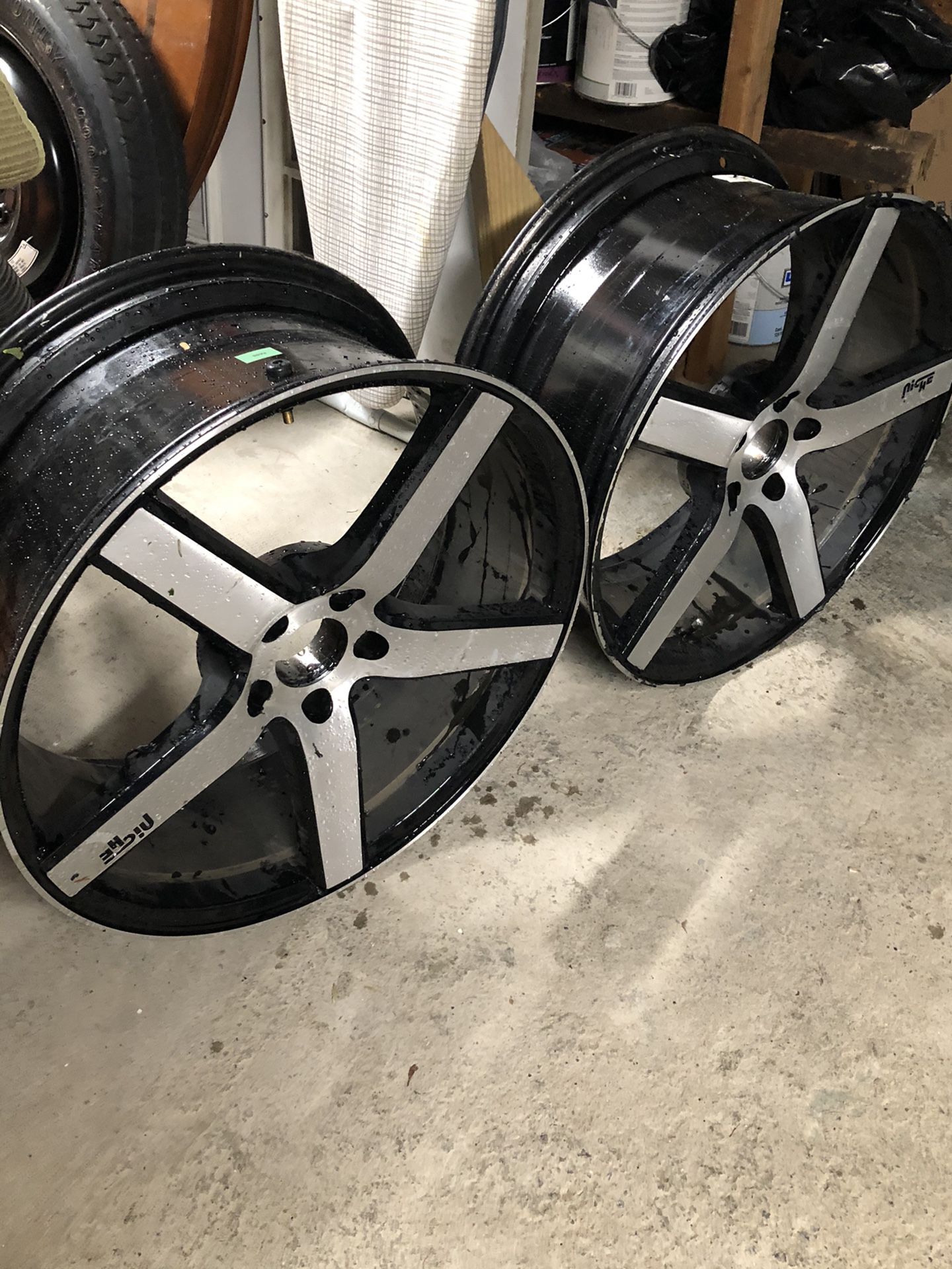 20” Niche Rims only (2 wheels only)