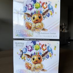 Pokemon Prismatic Evolution ETB PC Edition